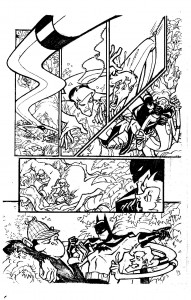 DC Comics -Justice League Unlimited - Unpublished sample pages by James Fry 