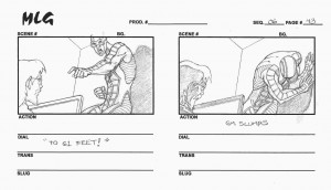 Ultimate Avengers - Lionsgate Films - Animated Feature- storyboards by James W Fry 3.0
