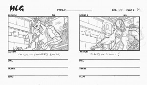 Ultimate Avengers - Lionsgate Films - Animated Feature- storyboards by James W Fry 3.0